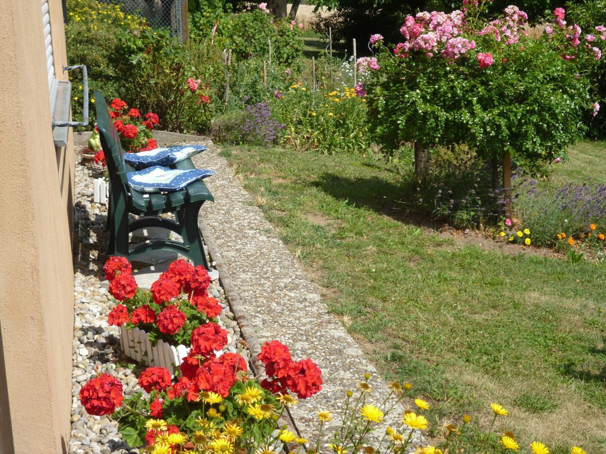Blumenwiese Weilheim Esterno foto